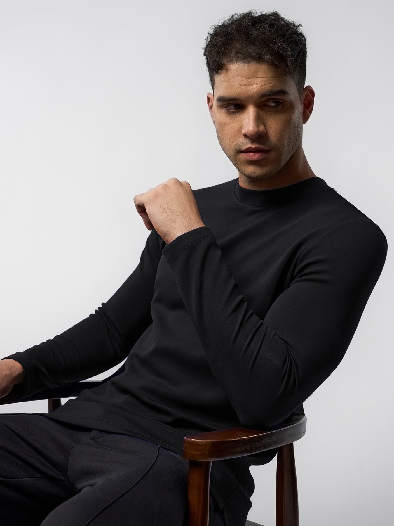 Modal Blend Long Sleeve Tee